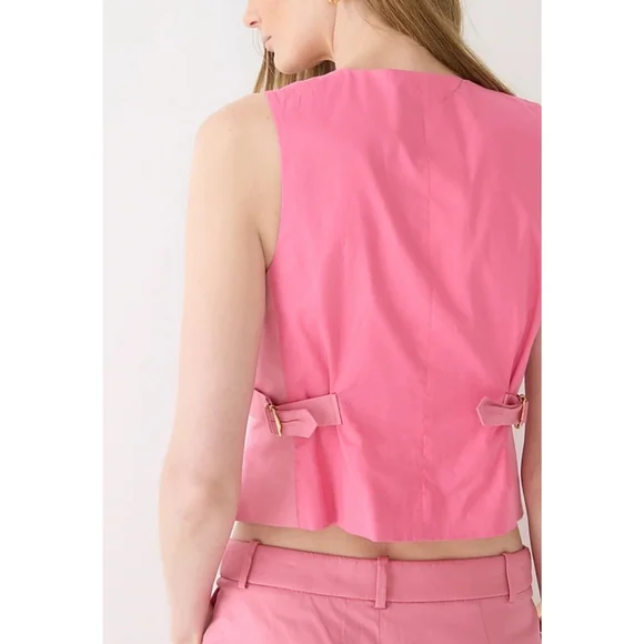 40. J.Crew Limited-edition slim-fit vest in lightweight chino - Picture 4 of 12